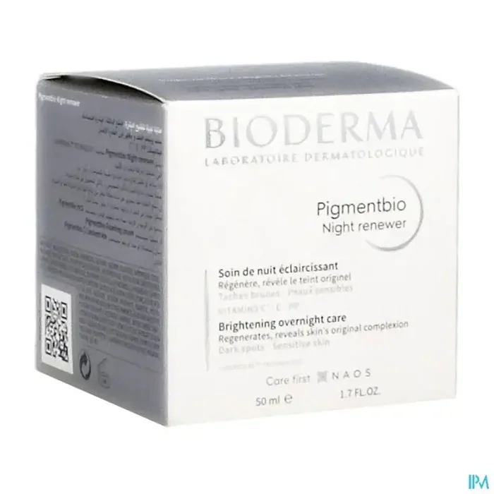 Bioderma pigmentbio night renewer pot 50ml