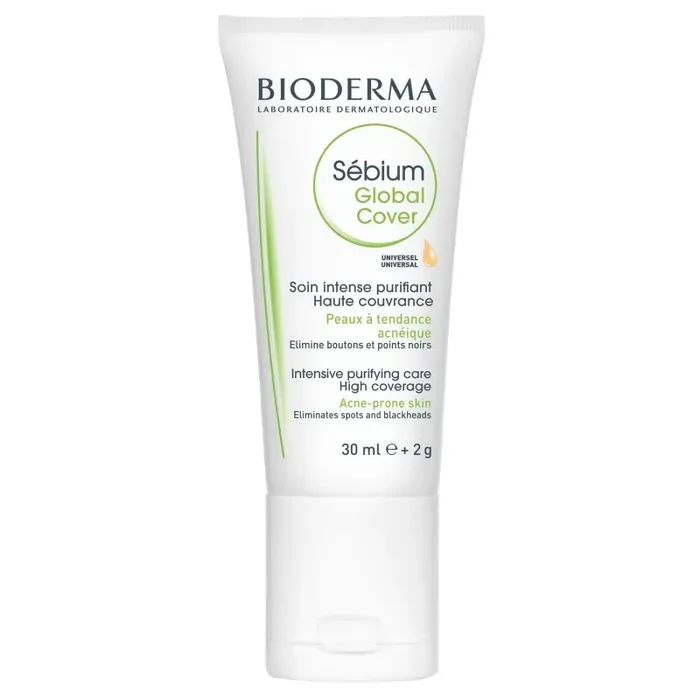 Bioderma sebium global creme teintee soin intense purifiant 30ml