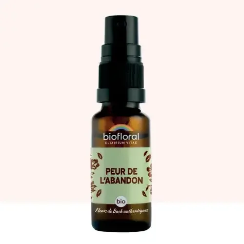 BIOFLORAL FLEURS DE BACH Peur de l‘Abandon BIO – 20ml