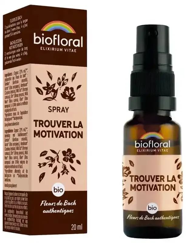 Biofloral Trouver la Motivation Spray Bio 20 ml