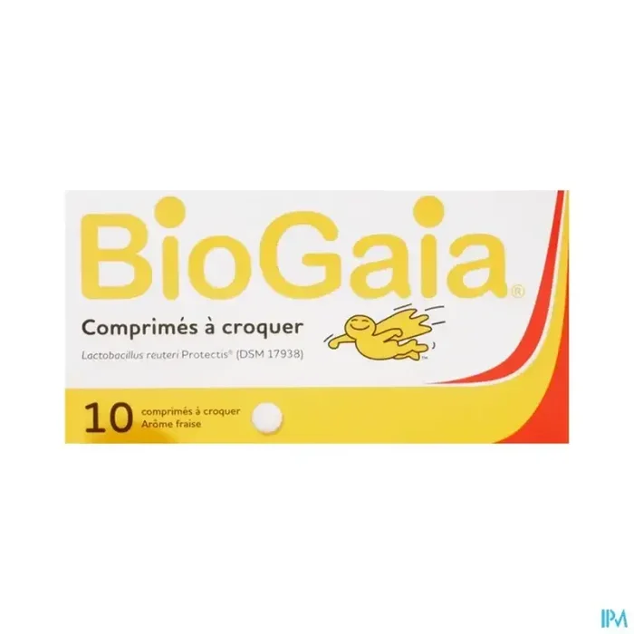 Biogaia protectis fraise comprimé à croquer 10
