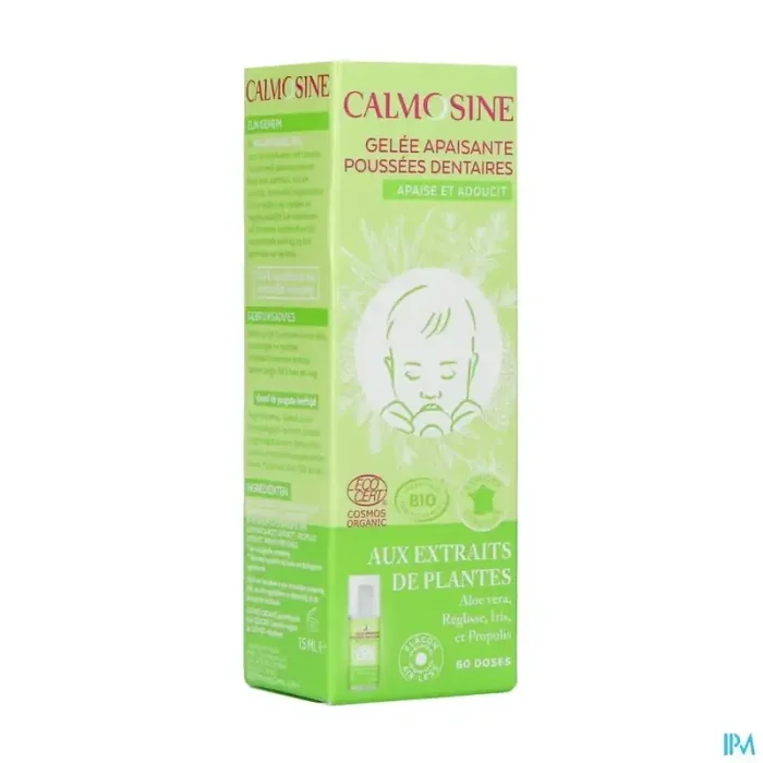 Biolane calmosine gelee apaisante poussee dentaire 15ml