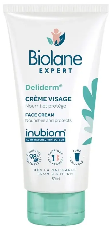 Biolane Deliderm – Crème Visage 50 ml