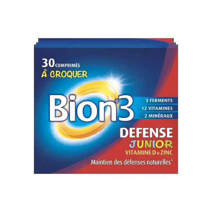 Bion 3 Defense junior gout framboise 30 comprimes