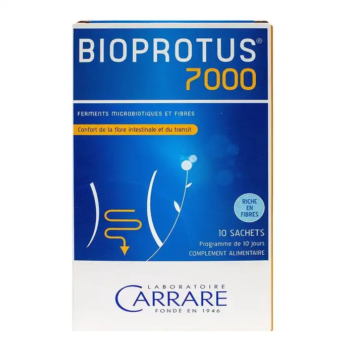 Bioprotus 7000 ferments lactiques transit 10 sachets
