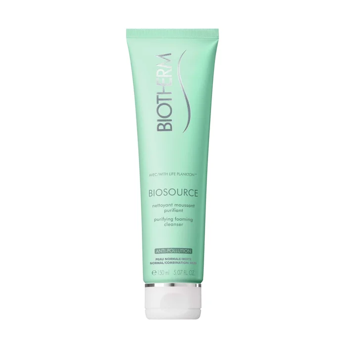 Biosource – Exfoliant Nettoyant Moussant Purifiant – Peaux Normales à Mixtes 150 ml