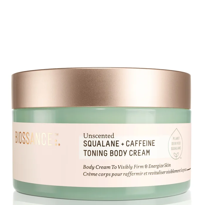 Biossance Squalane and Caffeine Toning Body Cream – Unscented 200ml