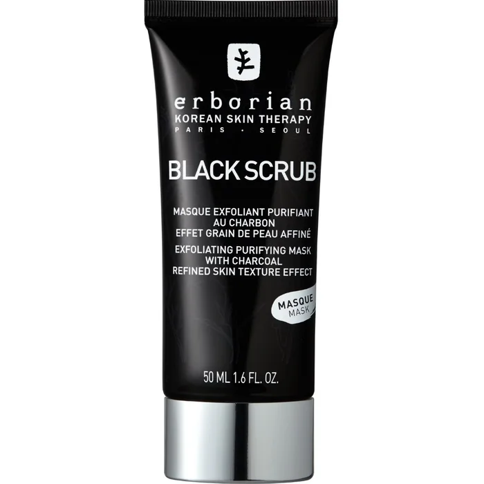 Black Scrub – Masque Exfoliant Purifiant au Charbon 50 ml