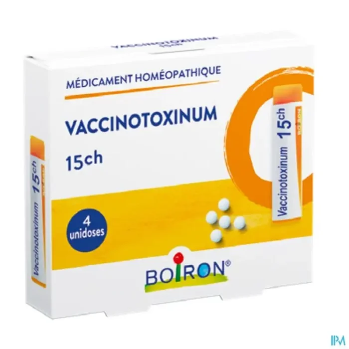 Boiron vaccinotoxinum 15ch globules 1g x4