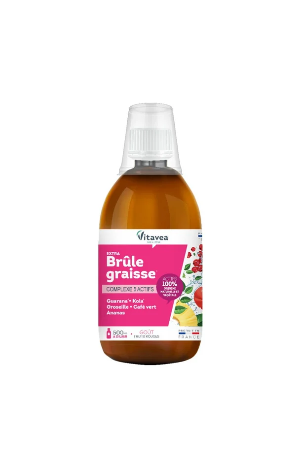 Boisson à diluer extra brûle-graisse – Complexe 5 actifs – 500 ml