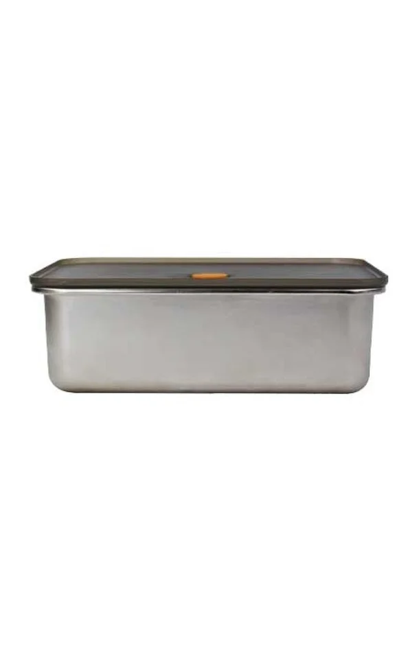 Boite en inox avec couvercle en plastique – 2.3 L