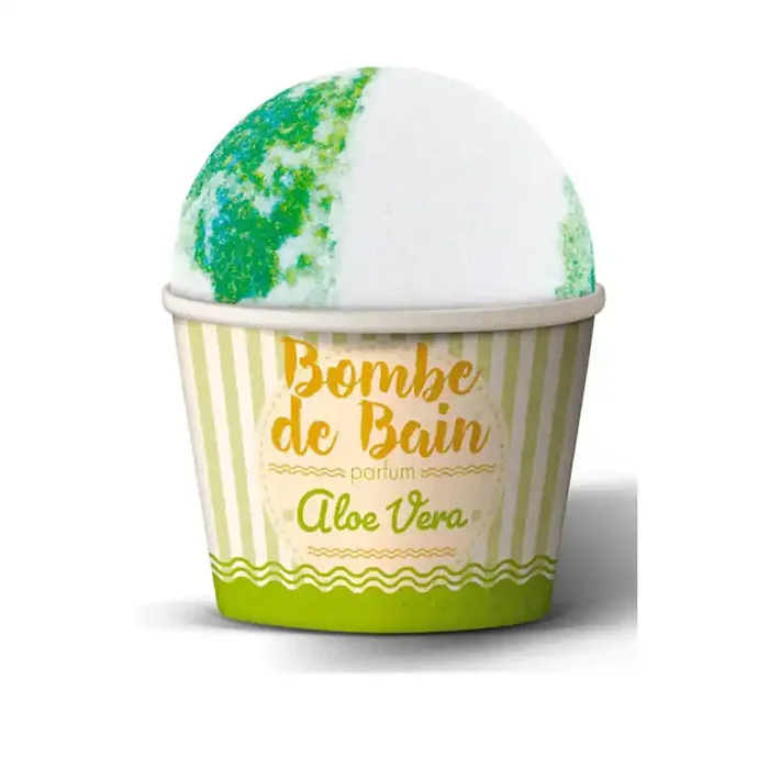 BOMBE DE BAIN ALOÉ VERA 115G LES PETITS BAINS DE PROVENCE