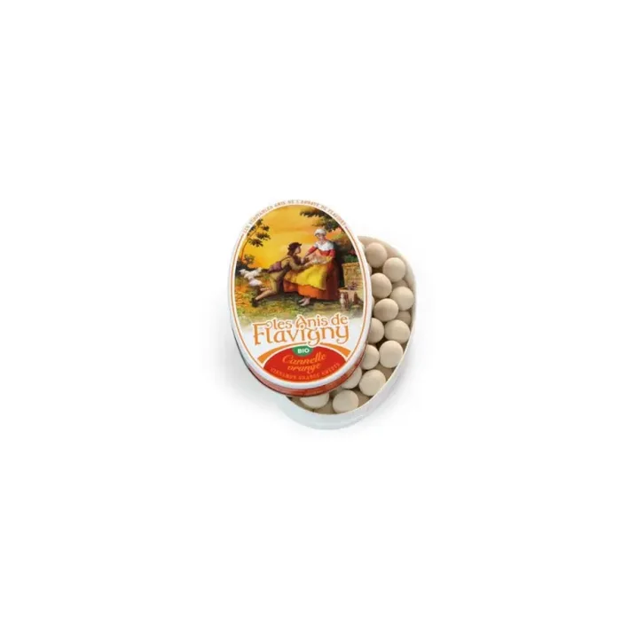 BONBONS BIO CANNELLE ORANGE 50G LES ANIS DE FLAVIGNY