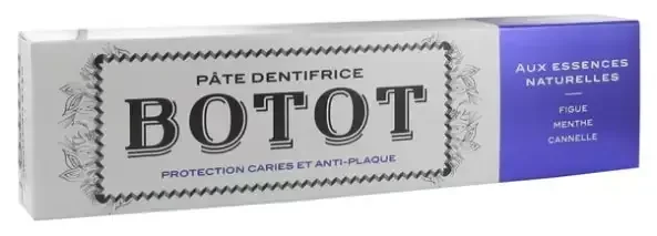 Botot Pâte Dentifrice Figue Menthe Cannelle 75 ml