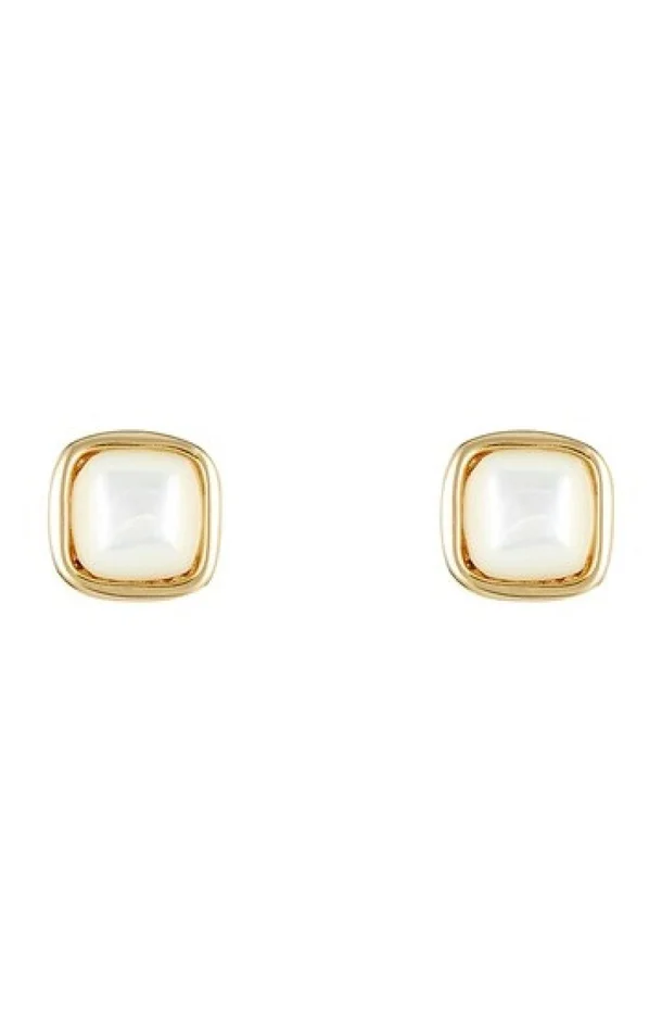Boucles d’oreilles Lina – Nacre – Doré