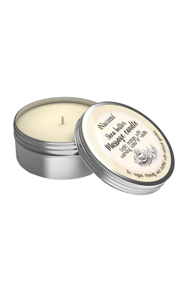 Bougie de massage – Shea butter – Orange & vanille – 150 g