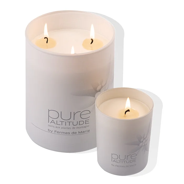 Bougie Fleurs de Neige