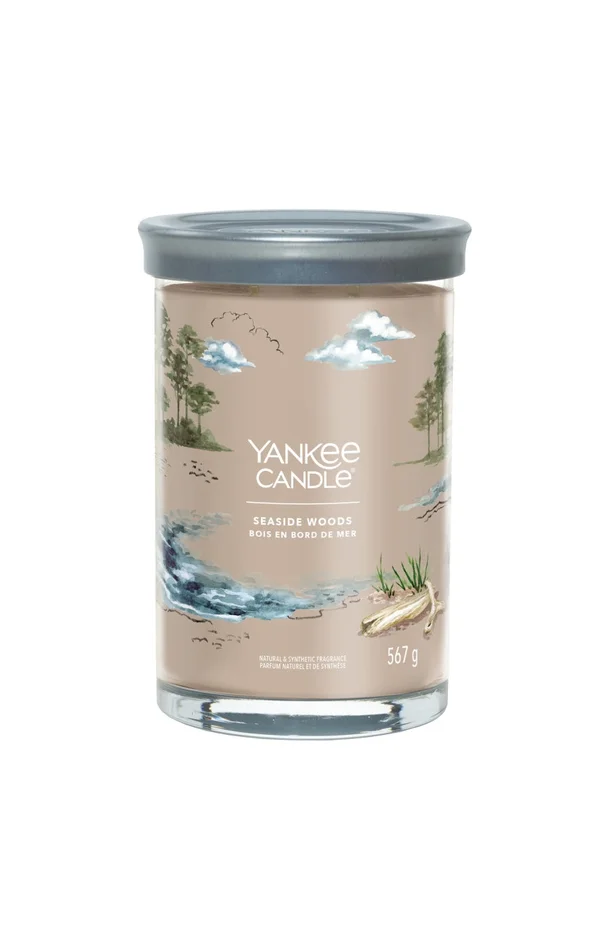 Bougie gobelet – Bois en bord de mer – Grand modèle – 567 g