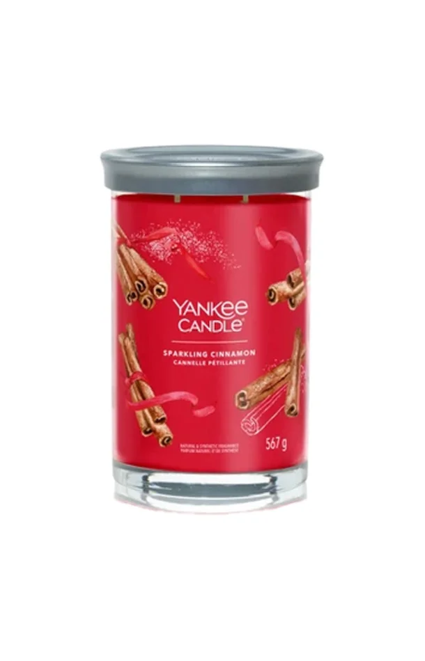 Bougie gobelet – Cannelle pétillante – Grand modèle – 567 g