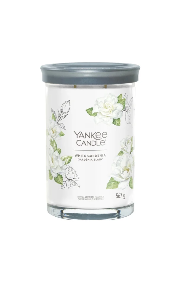 Bougie gobelet – Gardénia blanc – Grand modèle – 567 g