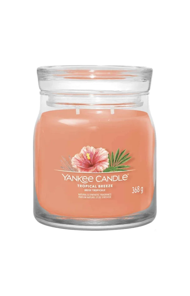 Bougie jarre – Brise tropicale – Modèle medium – 368 g