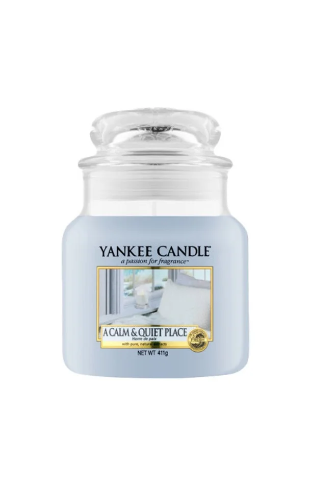 Bougie jarre – Havre de paix – Modèle medium – 411 g