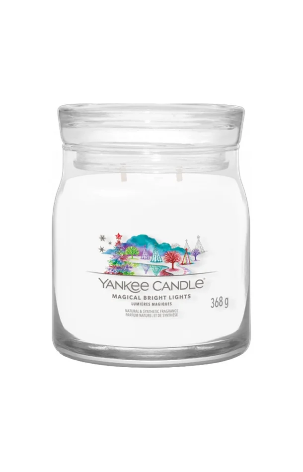 Bougie jarre – Lumières magiques – Modèle médium – 328 g