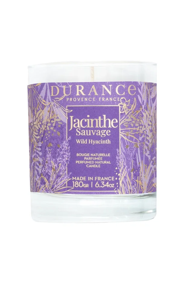 Bougie parfumée – Jacinthe sauvage – 180 g