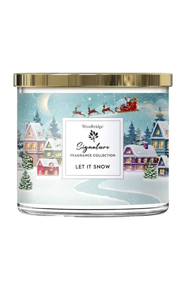 Bougie parfumée – Let It Snow – Cannelle & girofle – 410 g