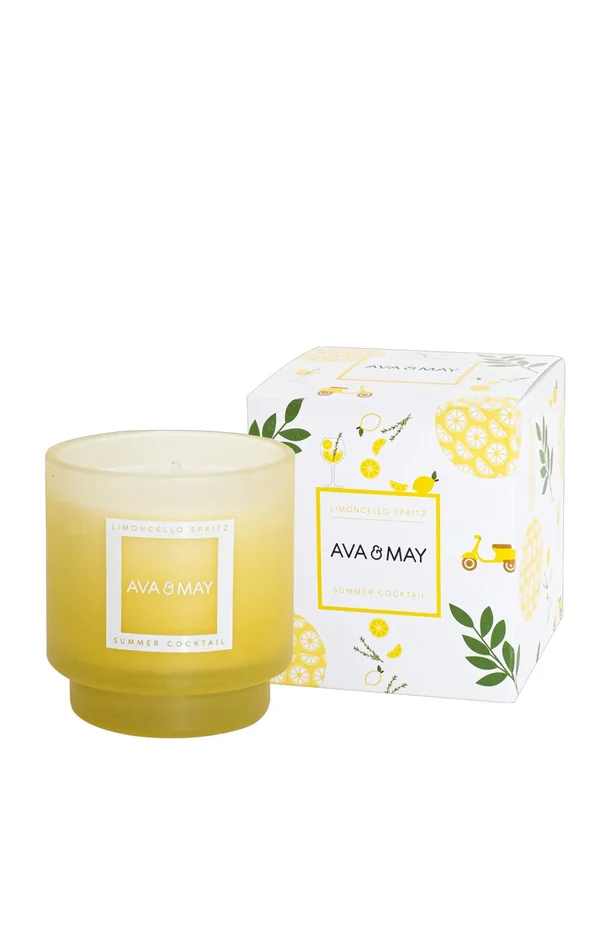 Bougie parfumée – Limoncello Spritz – Citron & gingembre – 200 g