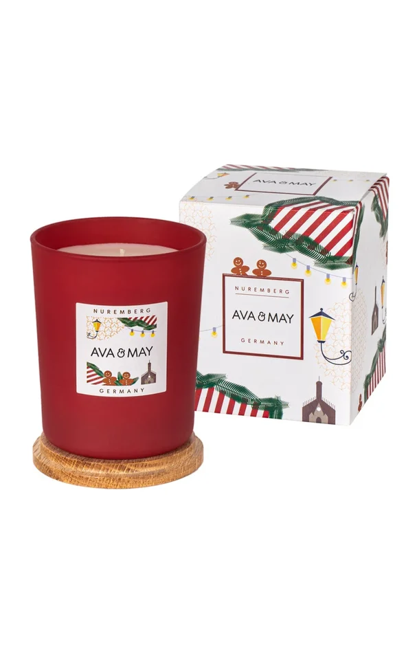 Bougie parfumée – Nuremberg – Cannelle & gingembre – 180 g