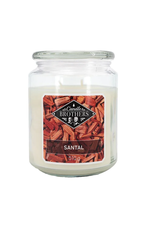 Bougie parfumée – Santal – Pamplemousse & ambre – 510 g