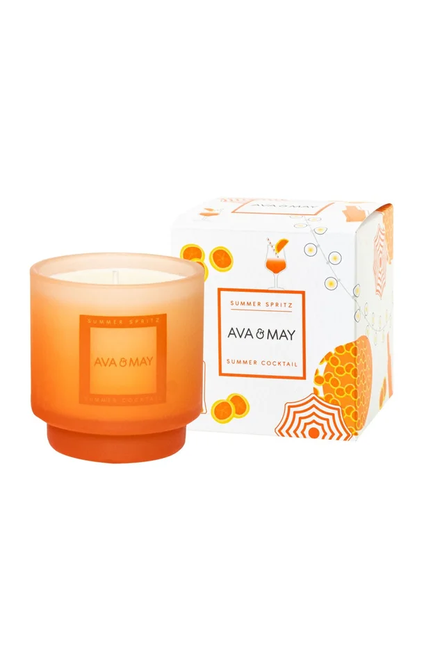 Bougie parfumée – Summer Spritz – Orange & vanille – 200 g