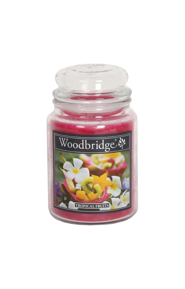 Bougie parfumée – Tropical Fruits – Caramel & pêche – 565 g