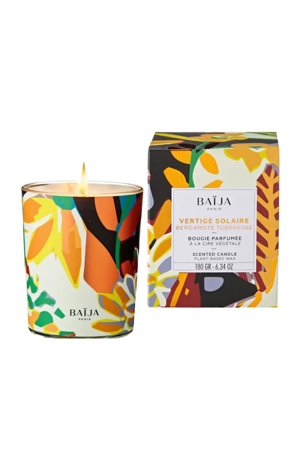 Bougie parfumée – Vertige solaire – Hespéridé floral – 180 g