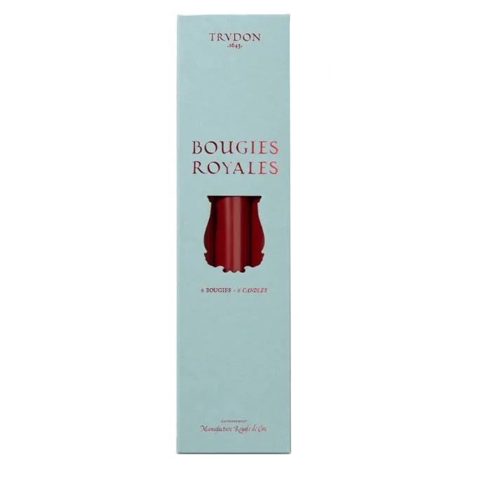 Bougies de la Madeleine – Chandelles x6 – Bordeaux