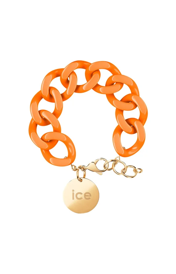 Bracelet chaîne – Flashy Orange