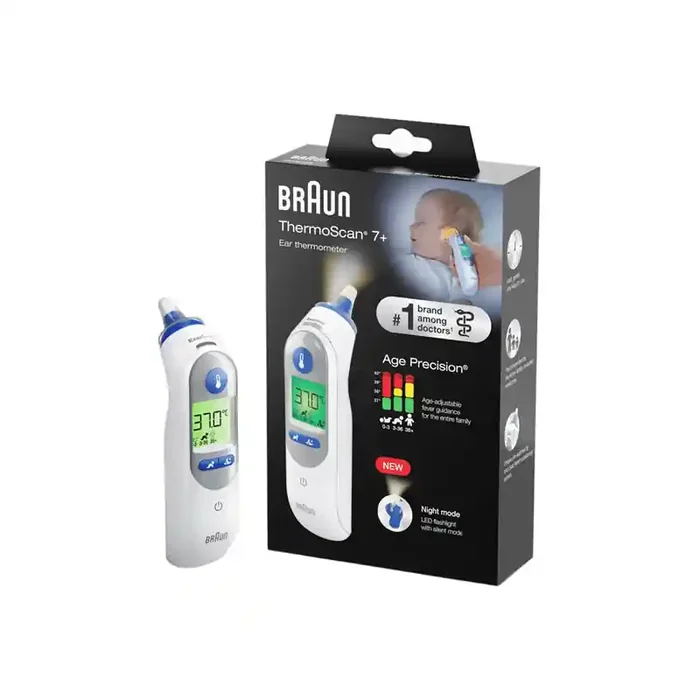 Braun Thermoscan 7+ IRT6525 avec Age Precision et mode nuit