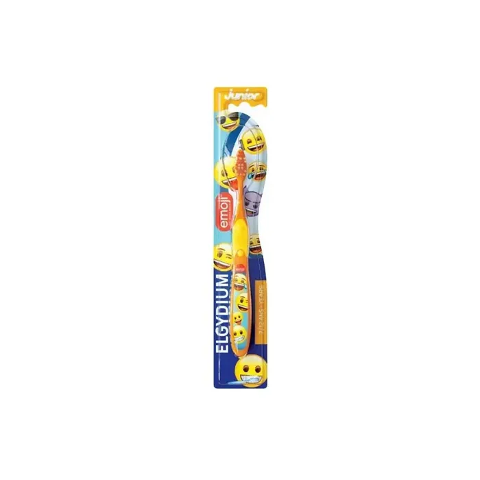 BROSSE à DENTS JUNIOR EMOJI 7-12 ANS ELGYDIUM