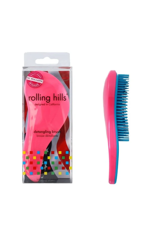 Brosse démêlante professionnelle – Rose & bleu