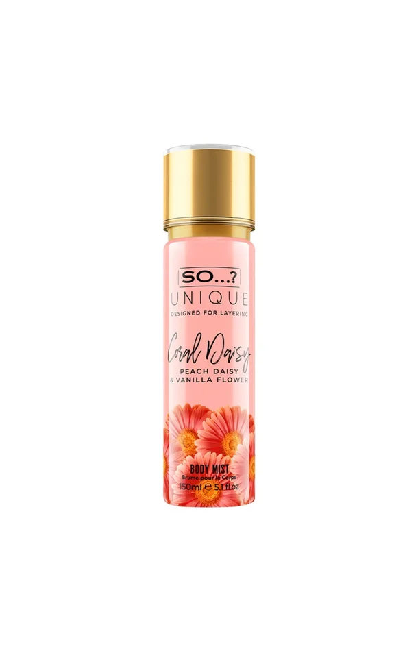 Brume corporelle – Coral daisy – Pêche & vanille