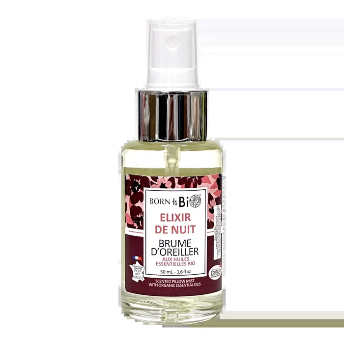 Brume d'oreiller Elixir de Nuit Zen aux huiles essentielles Bio