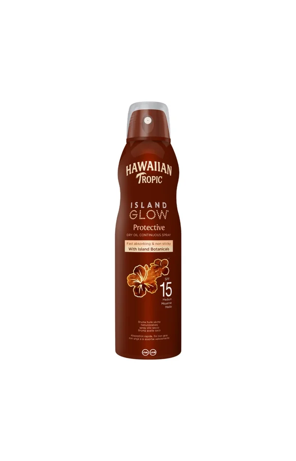 Brume d’huile sèche SPF 15 – Argan – Island Glow – Corps – 177 ml