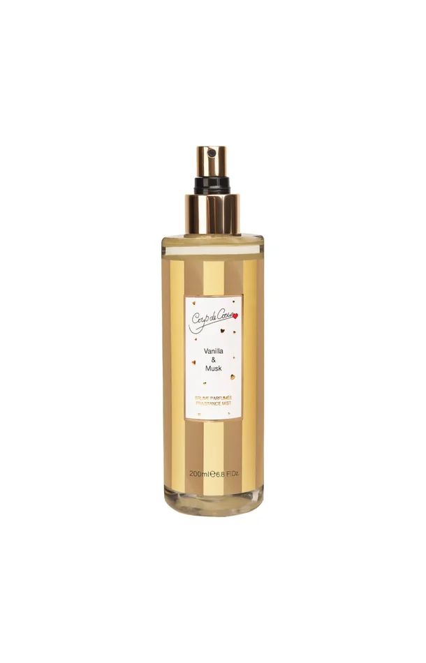Brume parfumée Vanilla & Musk – Orange & jasmin
