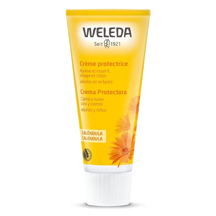 Calendula – Cr&egrave;me Protectrice – Visage et Corps – Apaise et Nourrit – 75ml