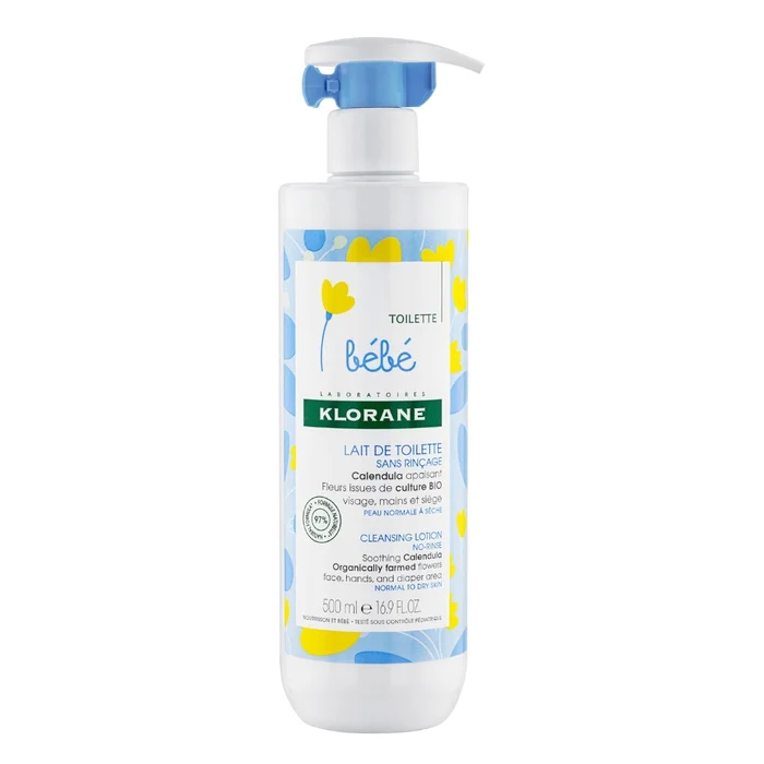 Calendula Bio Bébé – Lait de Toilette – Sans Rinçage