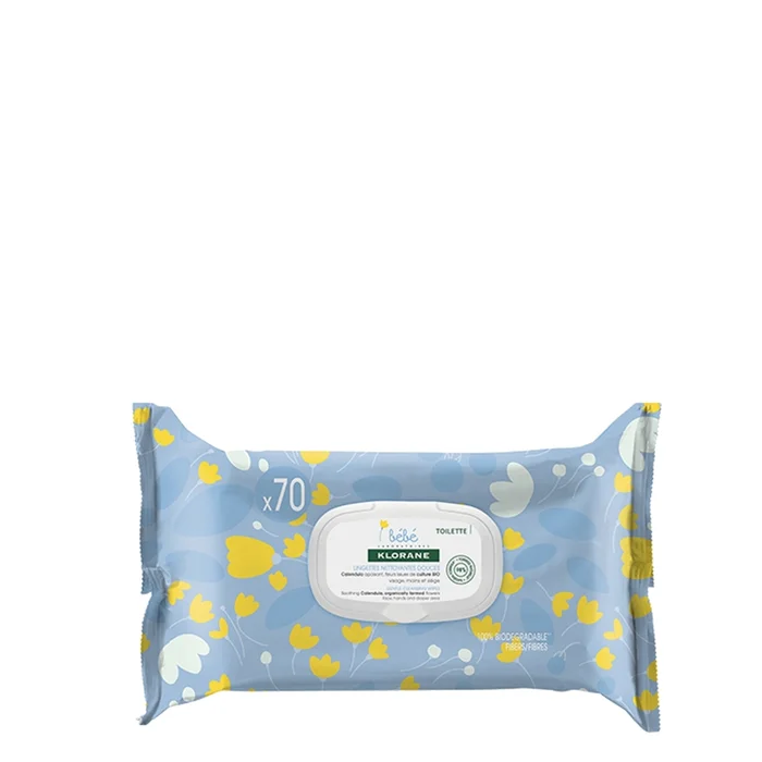 Calendula Bio Bébé – Lingettes Nettoyantes – Apaisantes