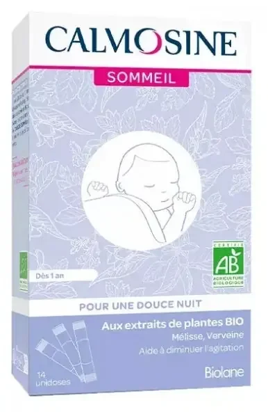 Calmosine Sommeil Bio – Boite de 14 Sticks de 10 ml
