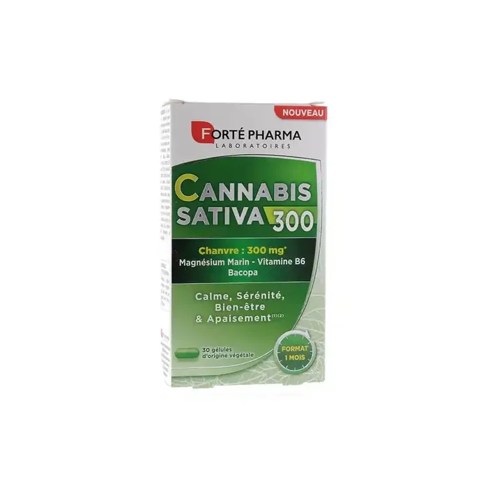 CANNABIS SATIVA 300 – 30 GELULES FORTE PHARMA