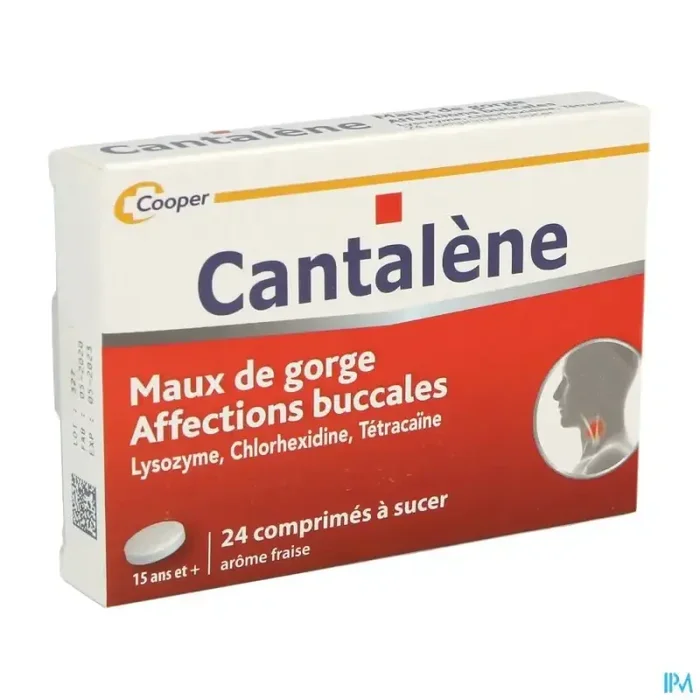 Cantalene comprimé à sucer 24